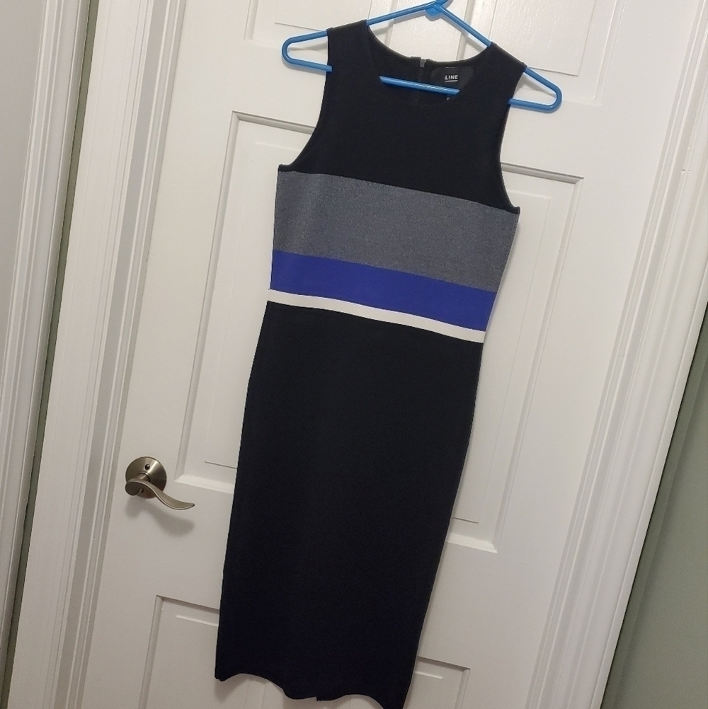LINE The Label Midi Sleeveless Sweater Dress Size Medium, Classic